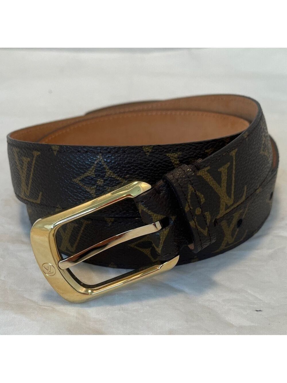 Louis Vuitton Monogram Ellipse Belt - Picture 1 of 9